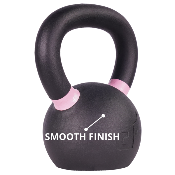 8 KILO CAST IRON KETTLEBELL SIDE